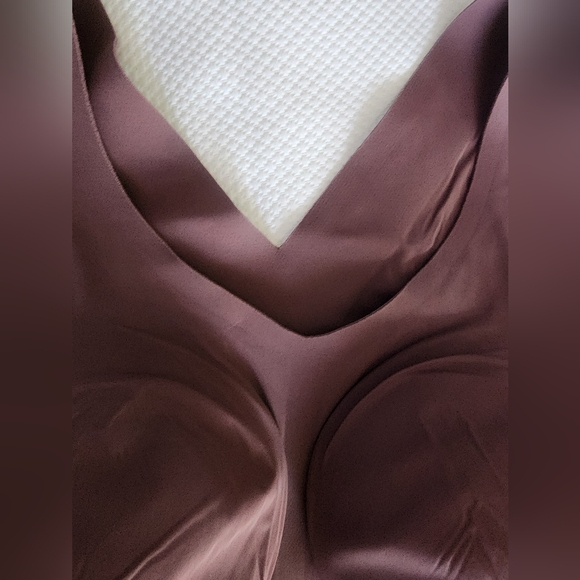 Evelyn And Bobbie Women's Seamless Bra in Rich Mauve New Without Tags - Picture 2 of 7